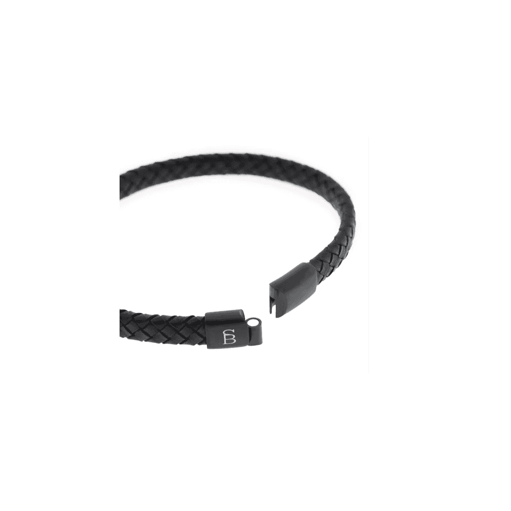 RILEY BLACK EDITION LEATHER BRACELET