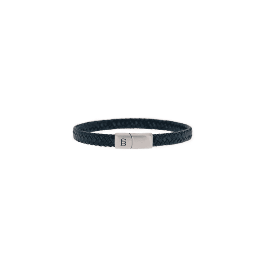 RILEY BLUE LEATHER BRACELET