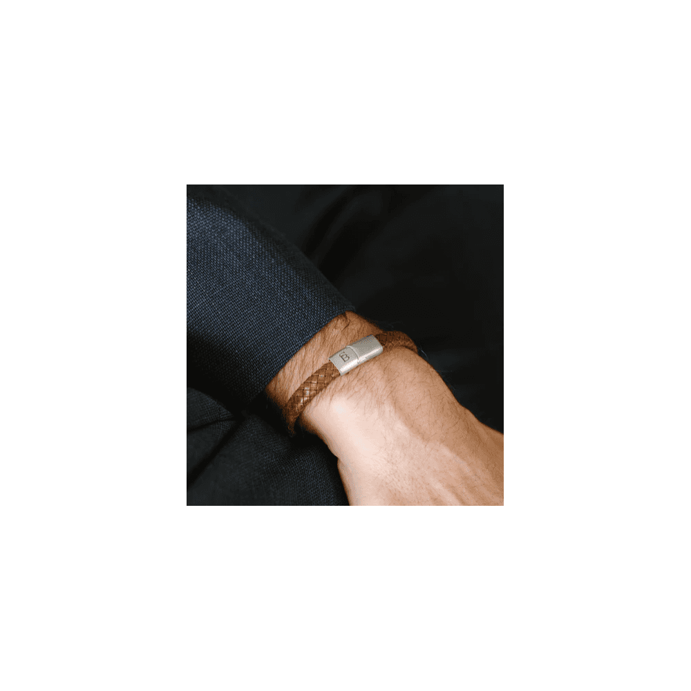 RILEY BROWN LEATHER BRACELET