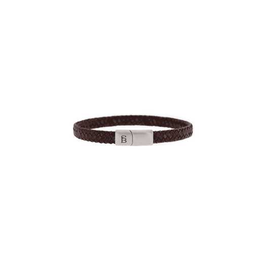 RILEY DARK BROWN LEATHER BRACELET