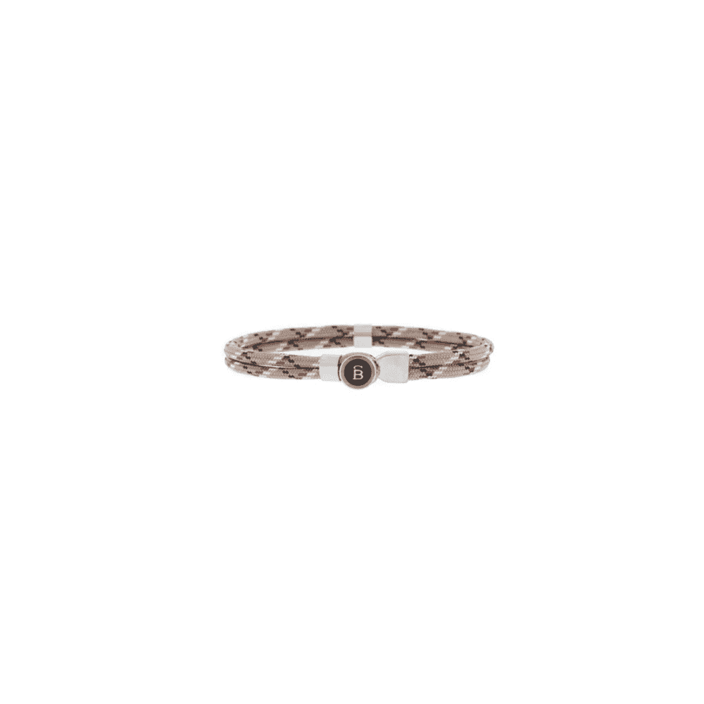 RIPTIDE DESERT ROPE STEEL BRACELET
