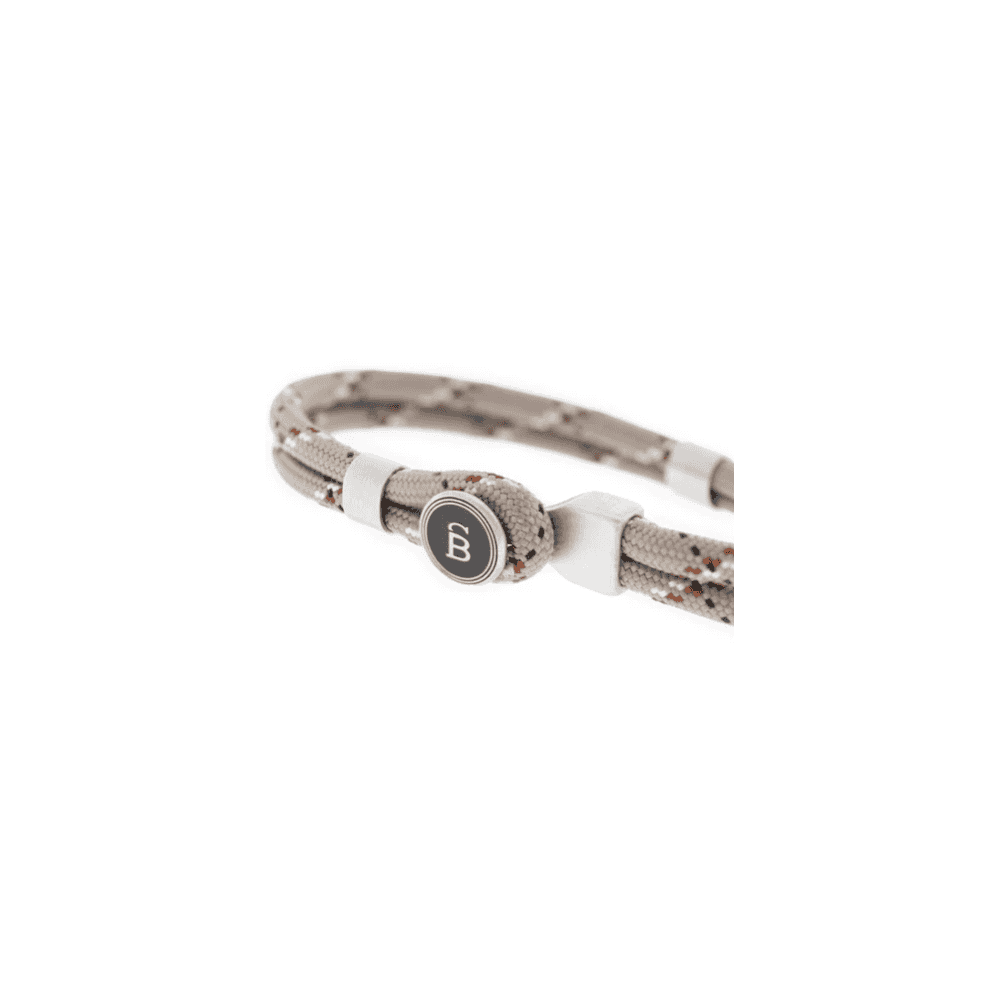 RIPTIDE DESERT ROPE STEEL BRACELET
