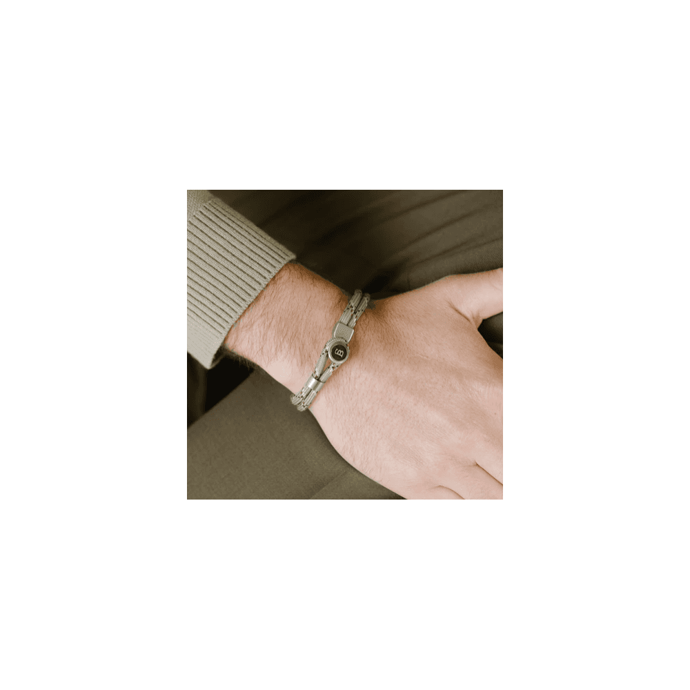 RIPTIDE DESERT ROPE STEEL BRACELET