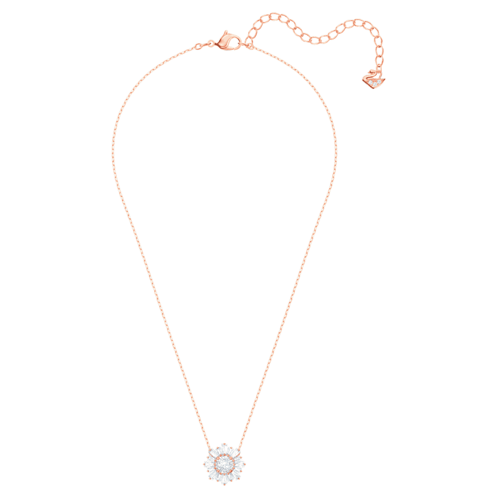 ROSE GOLD SUNSHINE PENDANT WITH SWAROVSKI CRYSTALS