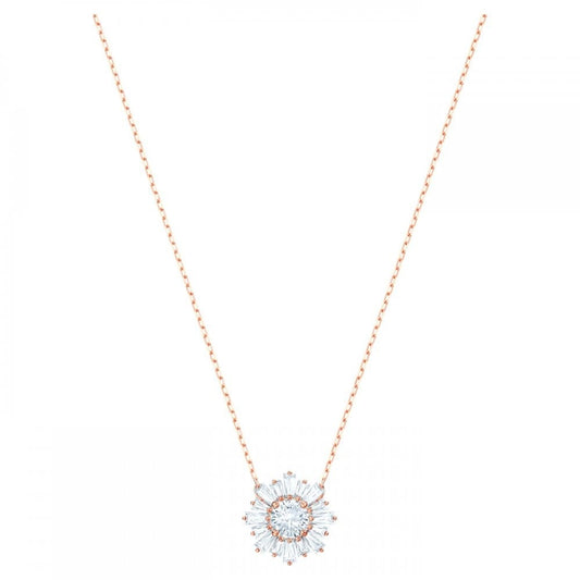 ROSE GOLD SUNSHINE PENDANT WITH SWAROVSKI CRYSTALS