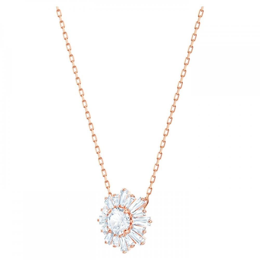 ROSE GOLD SUNSHINE PENDANT WITH SWAROVSKI CRYSTALS