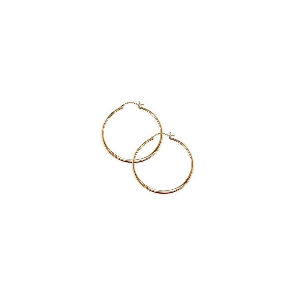 ROSE GOLD VERMEIL HOOP EARRINGS