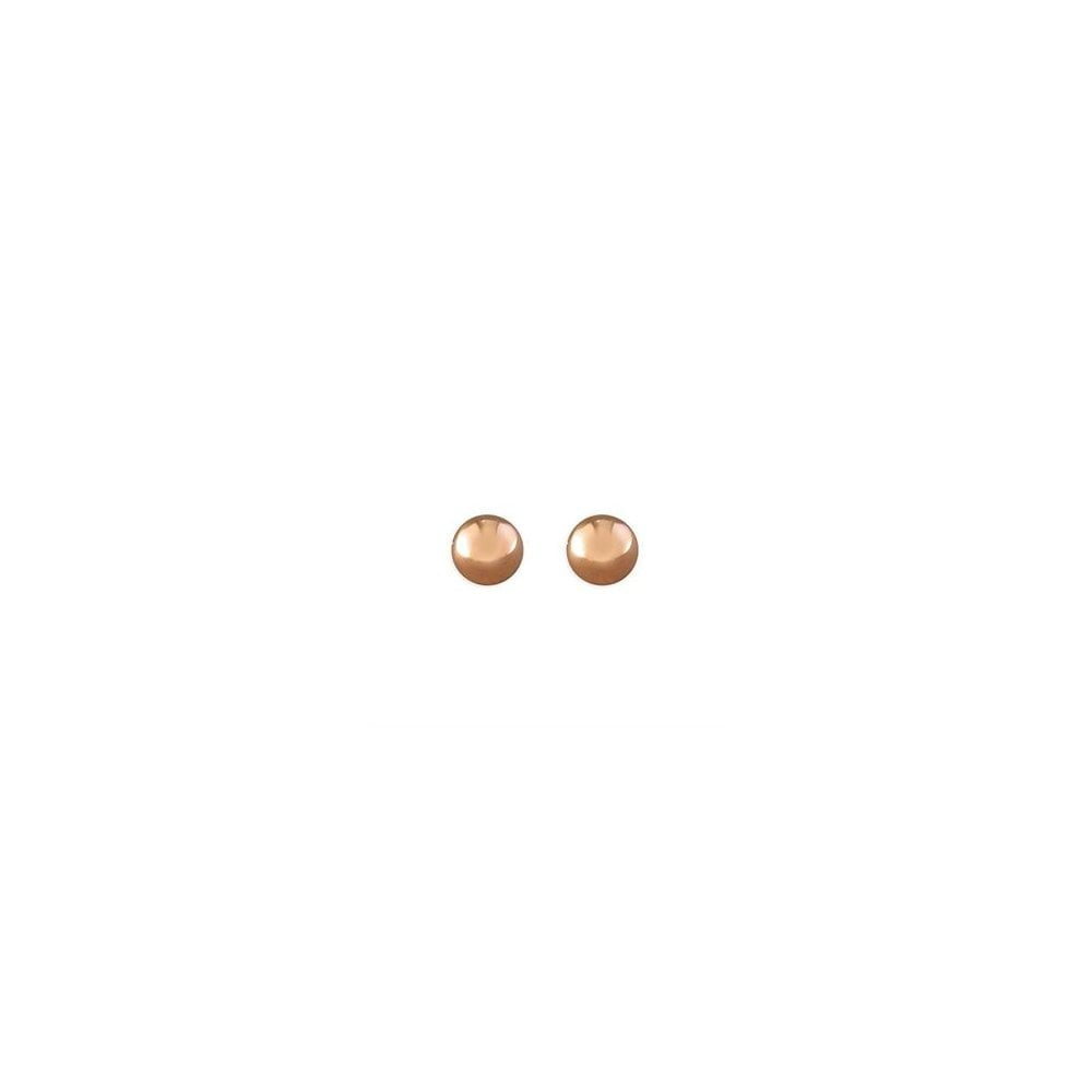 ROSE GOLD VERMEIL STUD EARRINGS