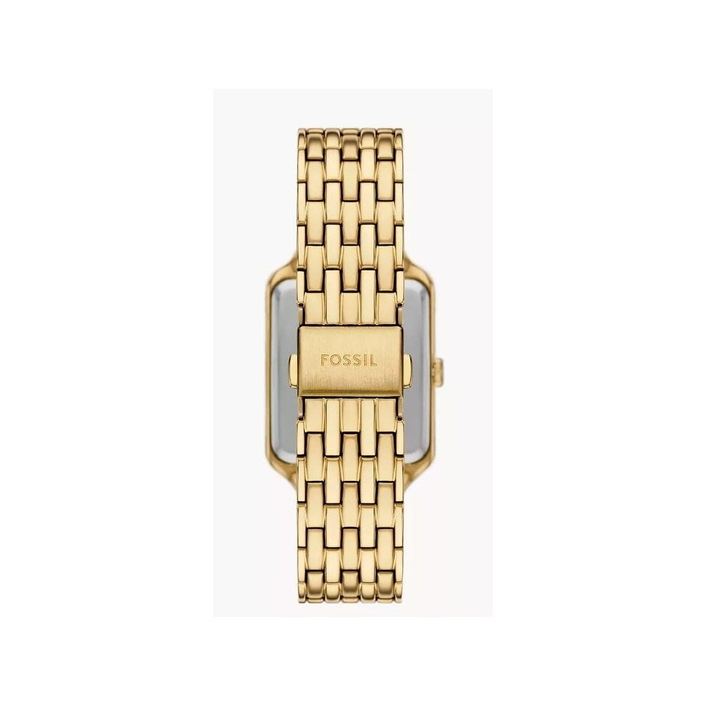 Raquel Sun Moon Multifunction, Mother of Pearl Dial, Gold-Toned Ladies Stainless Steel Watch