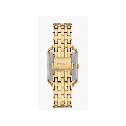 Raquel Sun Moon Multifunction, Mother of Pearl Dial, Gold-Toned Ladies Stainless Steel Watch