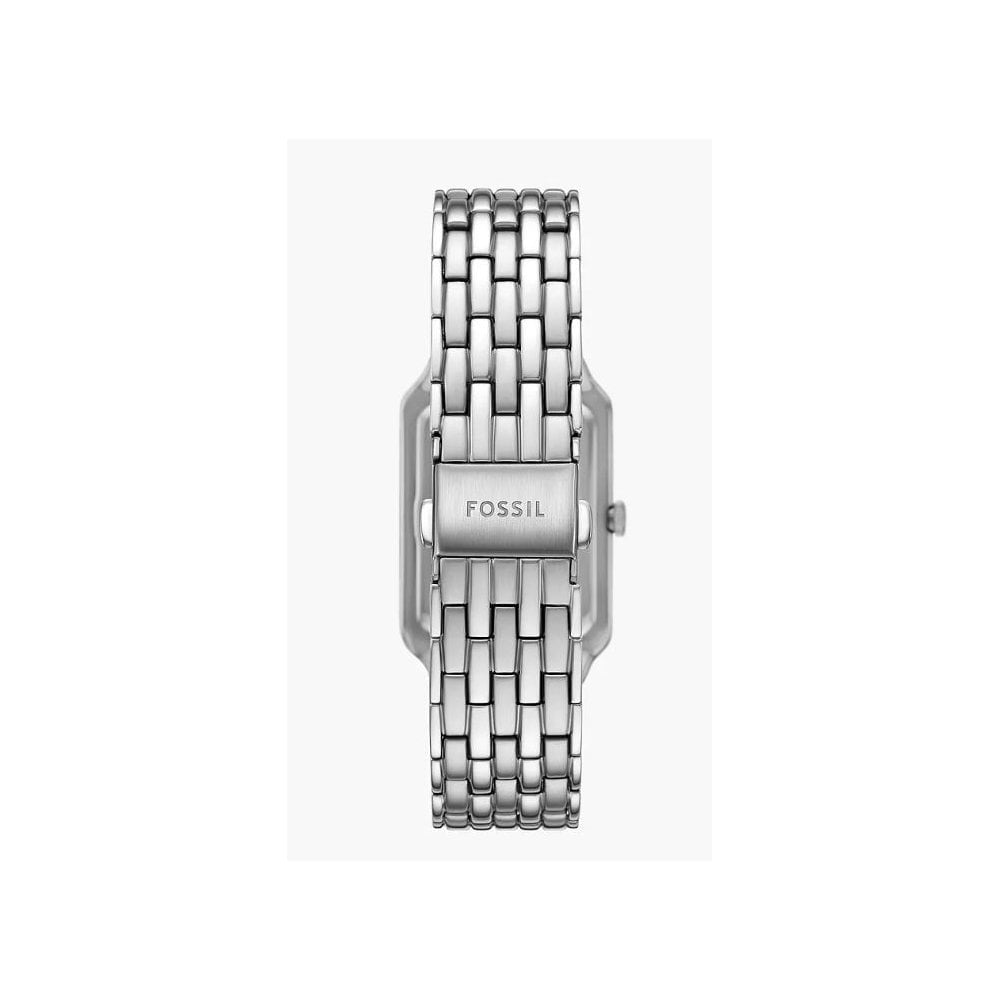 Raquel Three-Hand, Date, Mother of Pearl Pink Dial, Ladies Stainless Steel Watch