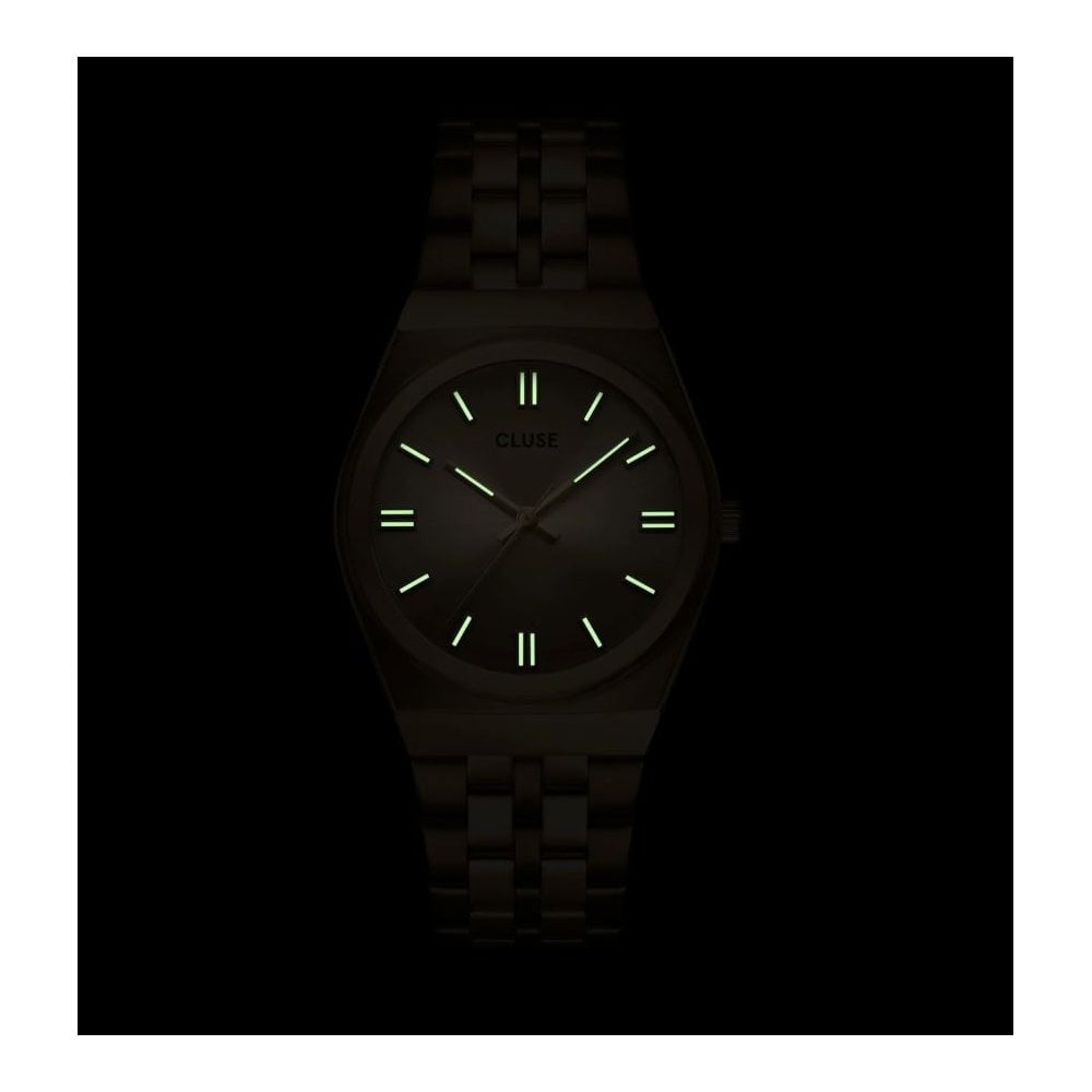 Retro 70's, Ladies Gold Stainless Steel Watch