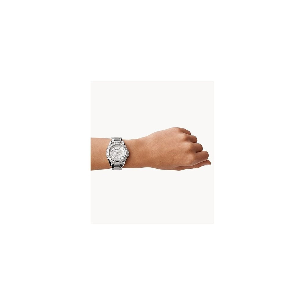 Riley Multifunction Stainless Steel Watch