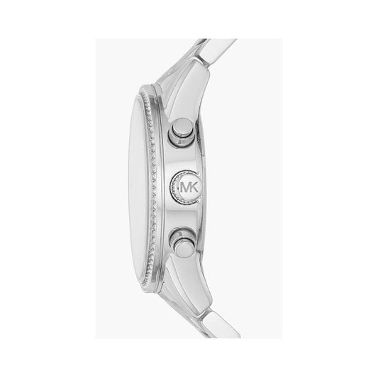 Ritz, Chronograph, Pavé, Ladies Stainless Steel Watch