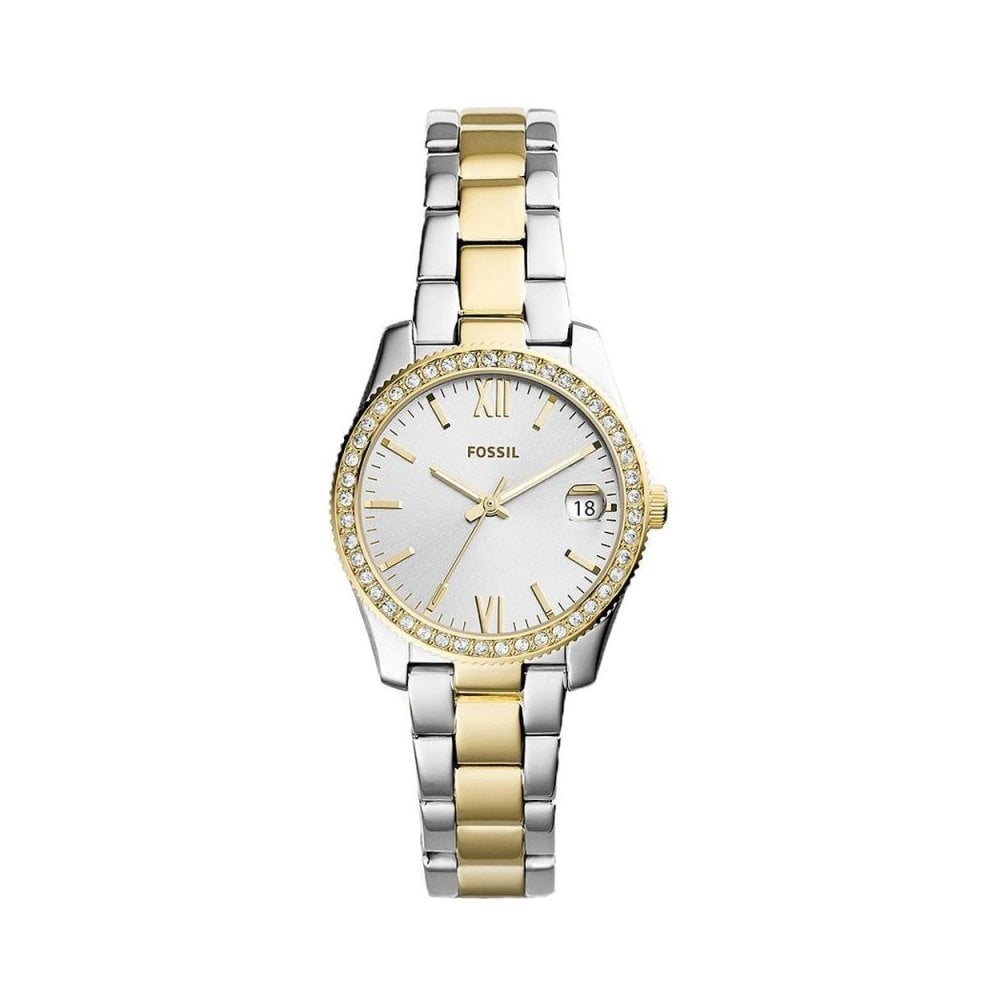 SCARLETTE MINI LADIES GOLD BRACELET WATCH WITH ZIRCONIA DETAIL