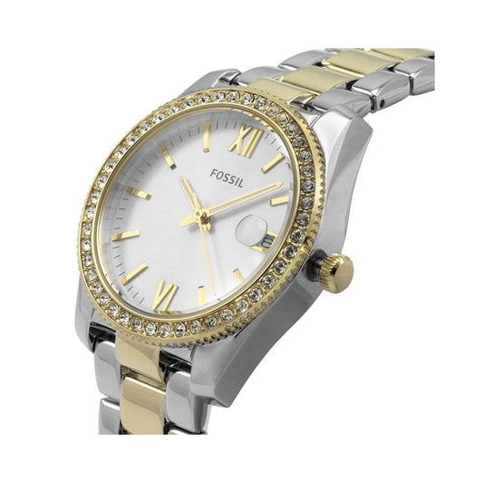 SCARLETTE MINI LADIES GOLD BRACELET WATCH WITH ZIRCONIA DETAIL