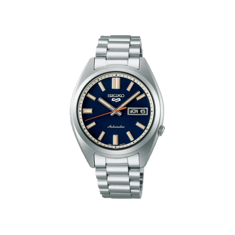 SEIKO 5 CLASSIC SPORTS BLUE DIAL AUTOMATIC WATCH