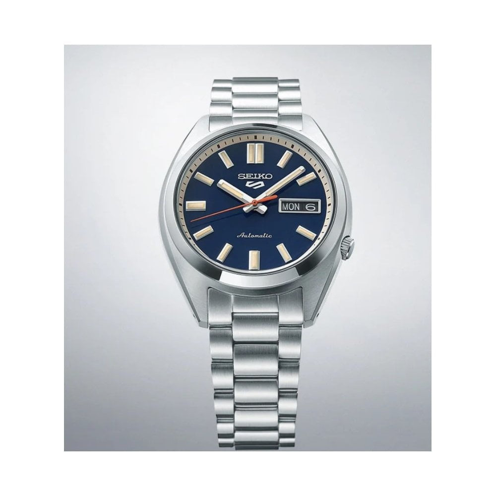 SEIKO 5 CLASSIC SPORTS BLUE DIAL AUTOMATIC WATCH