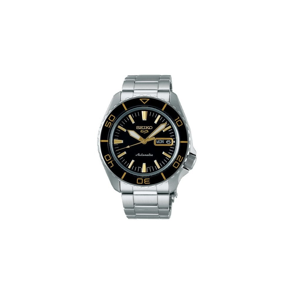 SEIKO 5 SPORTS REINTERPREATION BLACKTONE REDUX AUTOMATIC WATCH