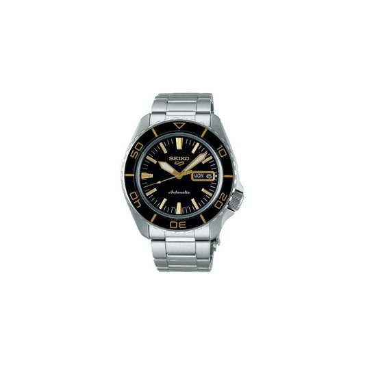 SEIKO 5 SPORTS REINTERPREATION BLACKTONE REDUX AUTOMATIC WATCH