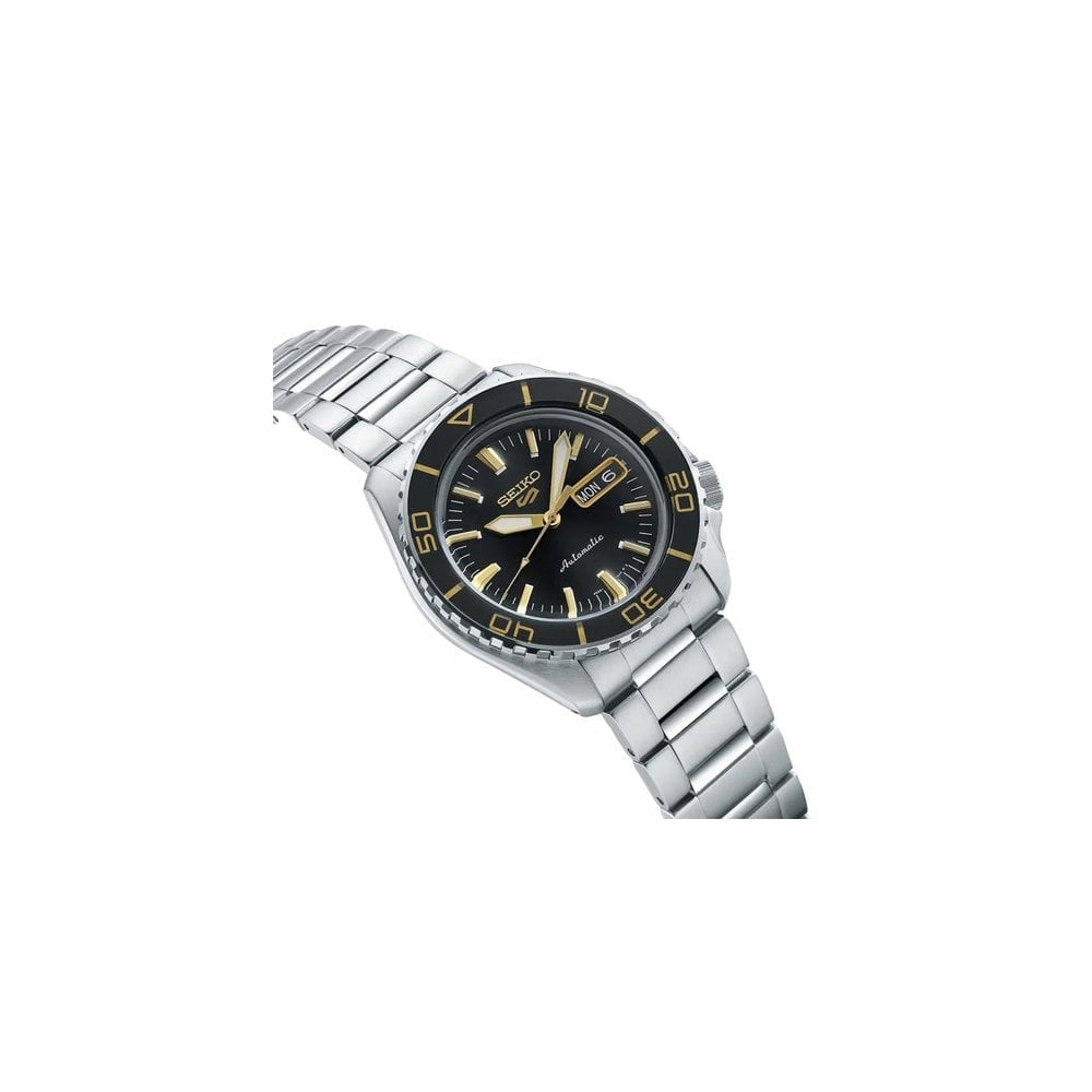 SEIKO 5 SPORTS REINTERPREATION BLACKTONE REDUX AUTOMATIC WATCH