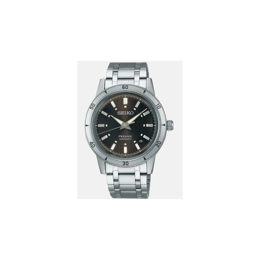 SEIKO PRESAGE 60'S STYLE BROWN DIAL AUTOMATIC WATCH
