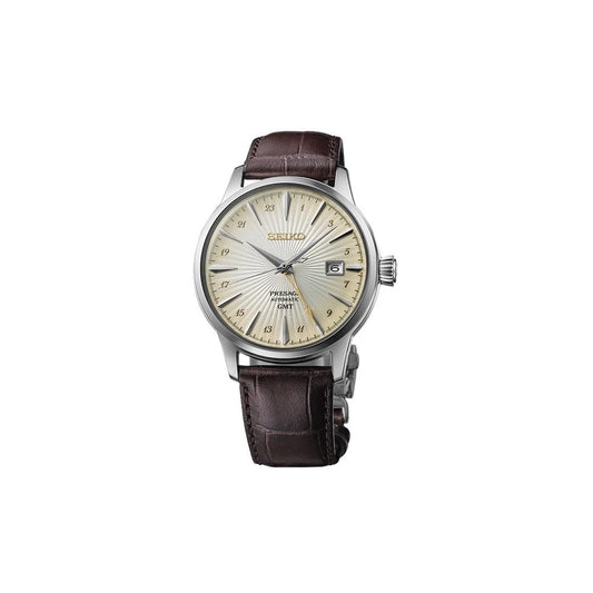 SEIKO PRESAGE ACACIA COCKTAIL TIME GMT YELLOW GRADATION DIAL AUTOMATIC WATCH