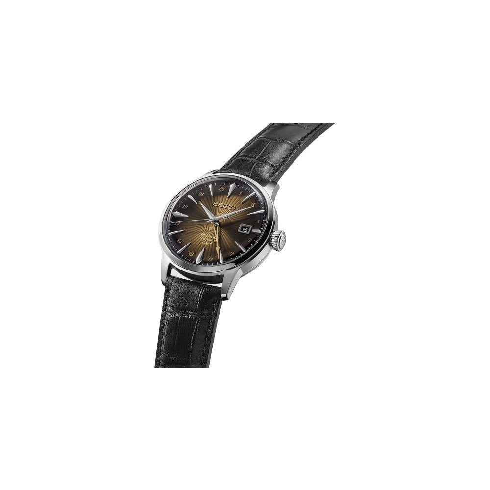 SEIKO PRESAGE AUTOMATIC BROWN GRADATION DIAL WATCH
