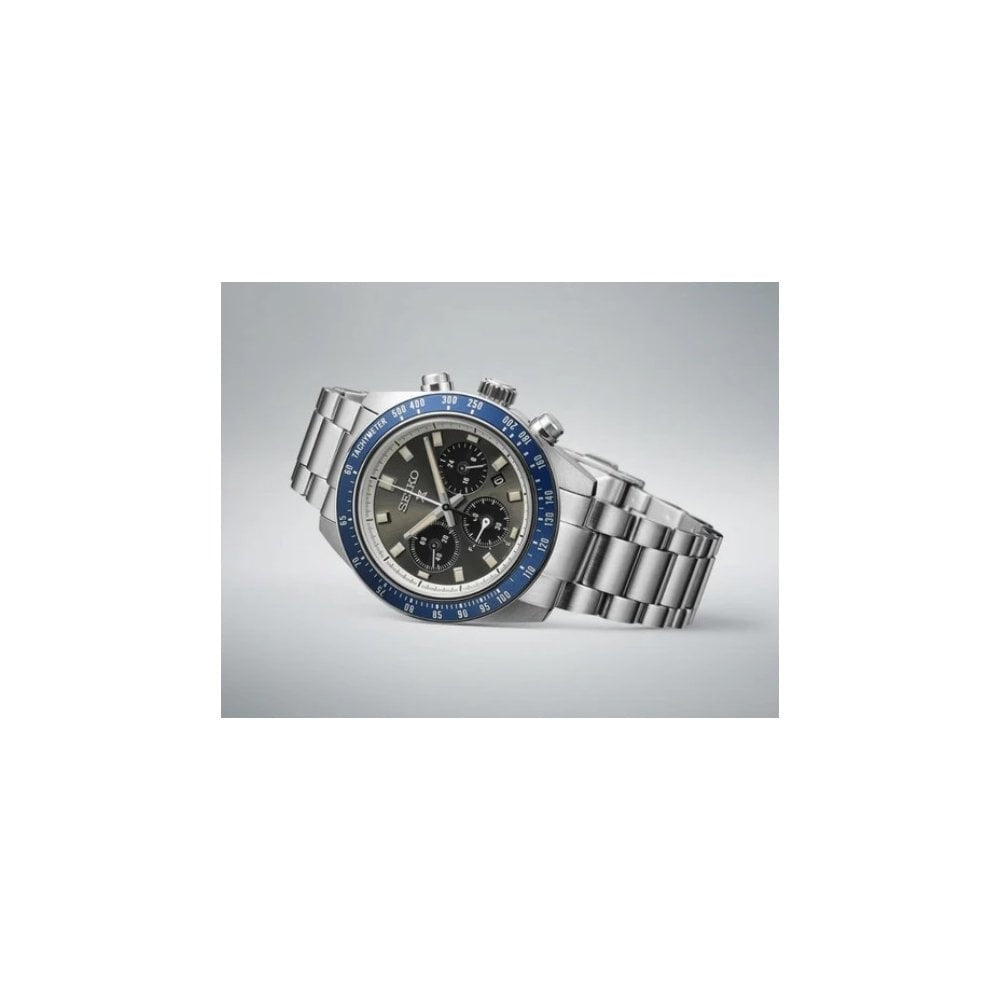 SEIKO PROSPEX Grand Touring Solar SpeedTimer Grey Dial Chronograph