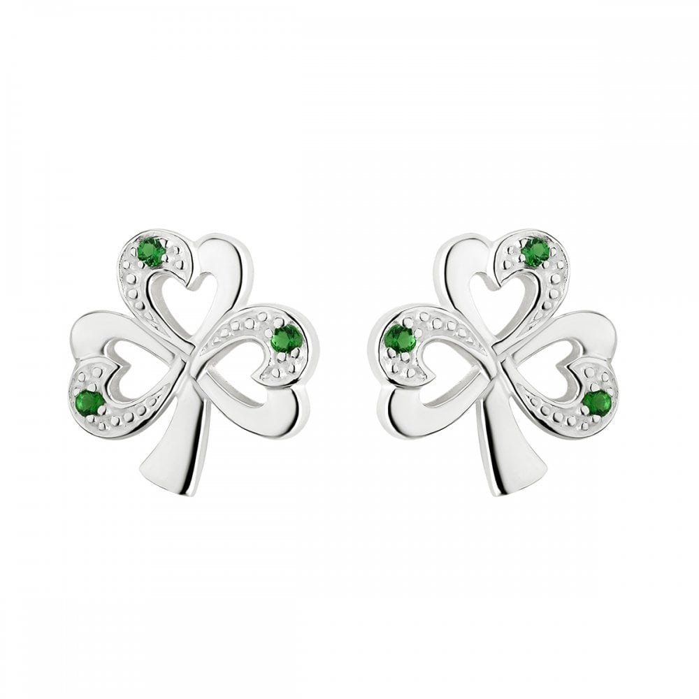 SILVER CELTIC EARRINGS