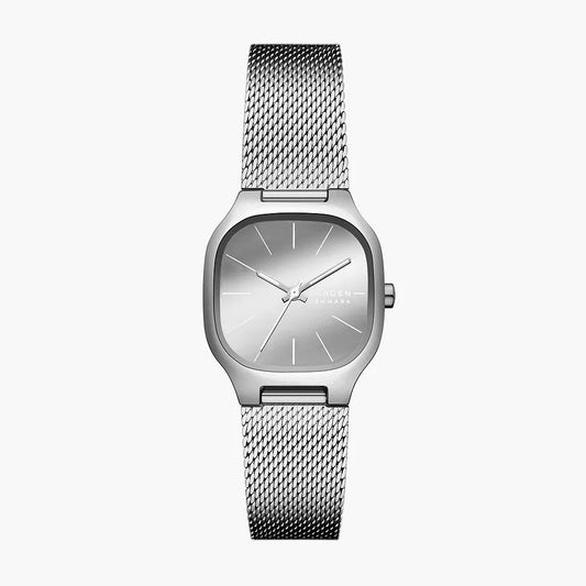 SKAGEN MELLEM LILLE LADIES MESH STAINLESS STEEL WATCH