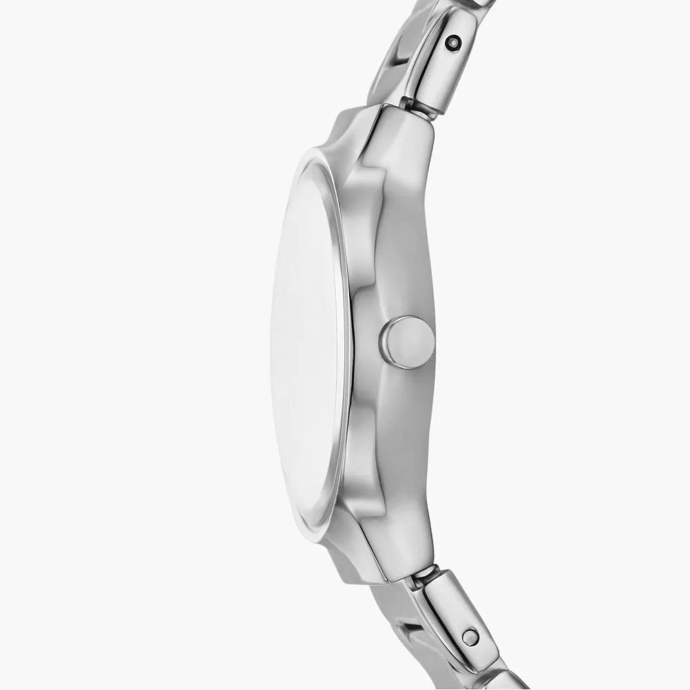 Skagen Freja Lille Two-Hand Silver Stainless Steel Watch