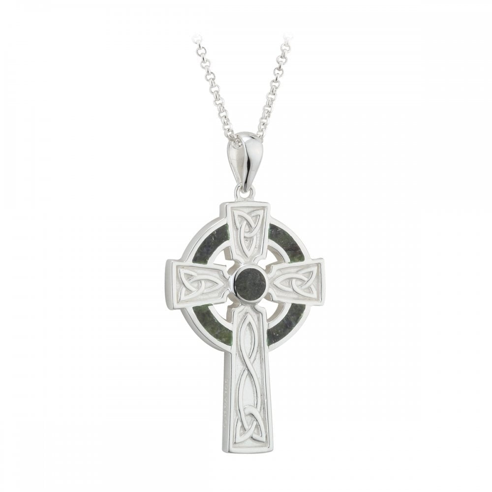 SOLVAR CONNEMARA MARBLE CELTIC CROSS SOLVAR