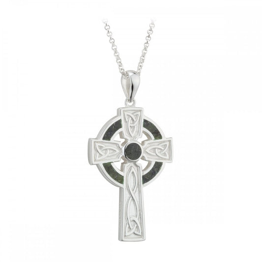 SOLVAR CONNEMARA MARBLE CELTIC CROSS SOLVAR