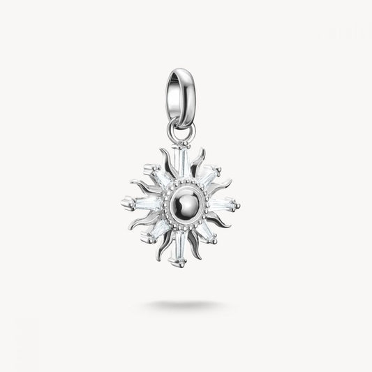 SS CZ SUN CONNECT CHARM