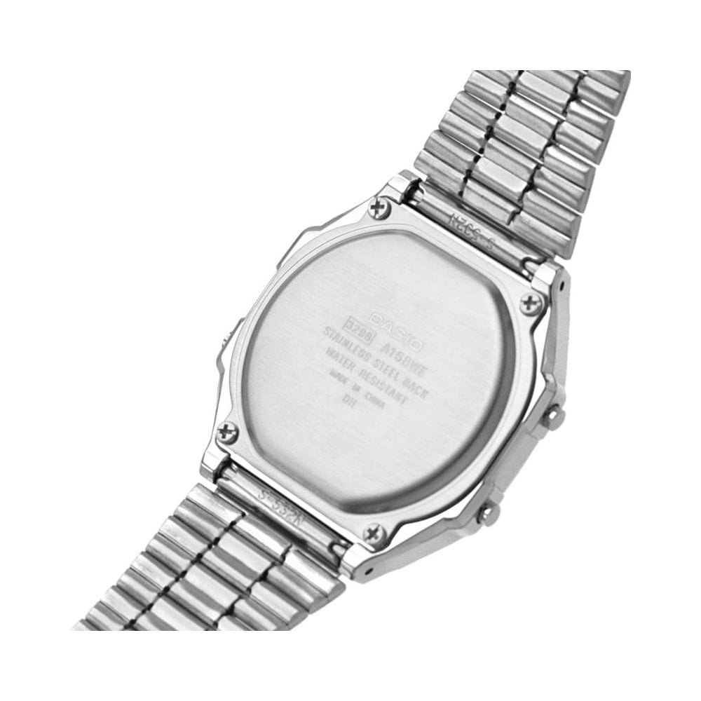 STAINLESS STEEL UNISEX RETRO DIGITAL BRACELET WATCH