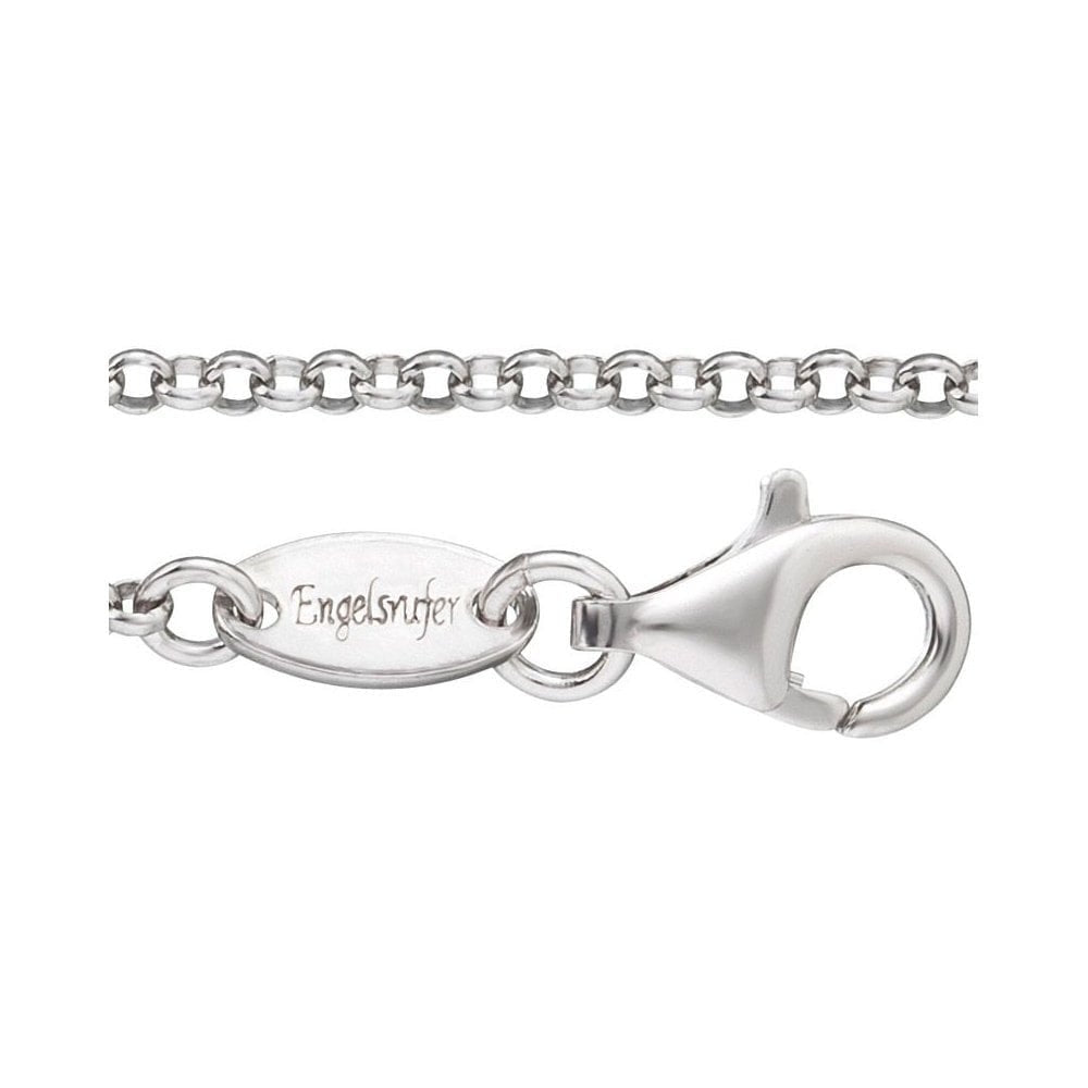 STERLING SILVER 45CM BELCHER CHAIN