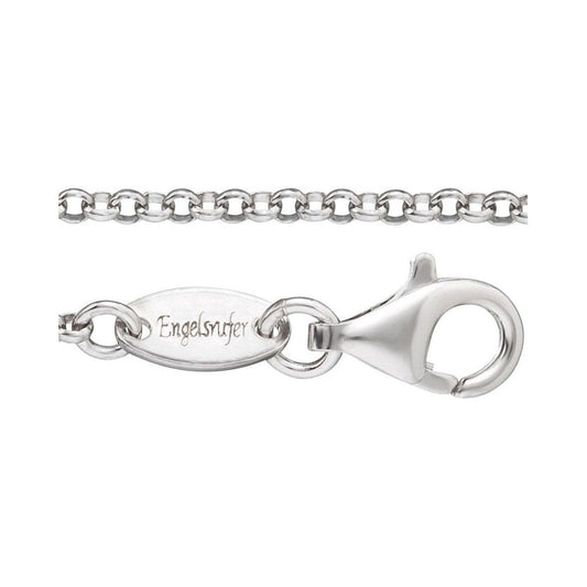 STERLING SILVER 45CM BELCHER CHAIN