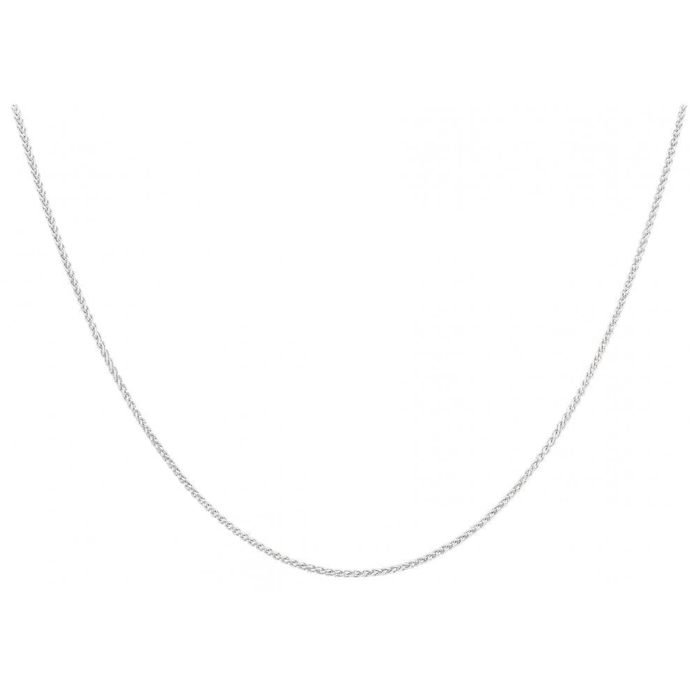 STERLING SILVER ADJUSTABLE SPIGA SLIDER CHAIN 51CM/20"