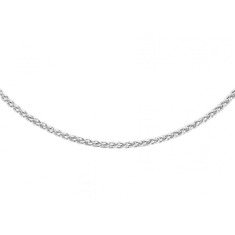 STERLING SILVER ADJUSTABLE SPIGA SLIDER CHAIN 51CM/20"