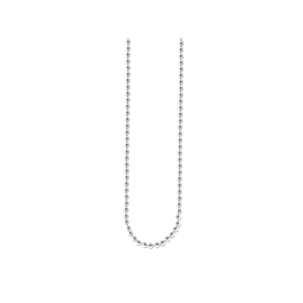 STERLING SILVER BALL LINK CHAIN
