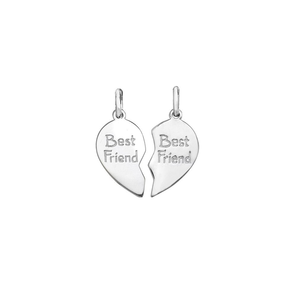 STERLING SILVER BEST FRIENDS PENDANT 