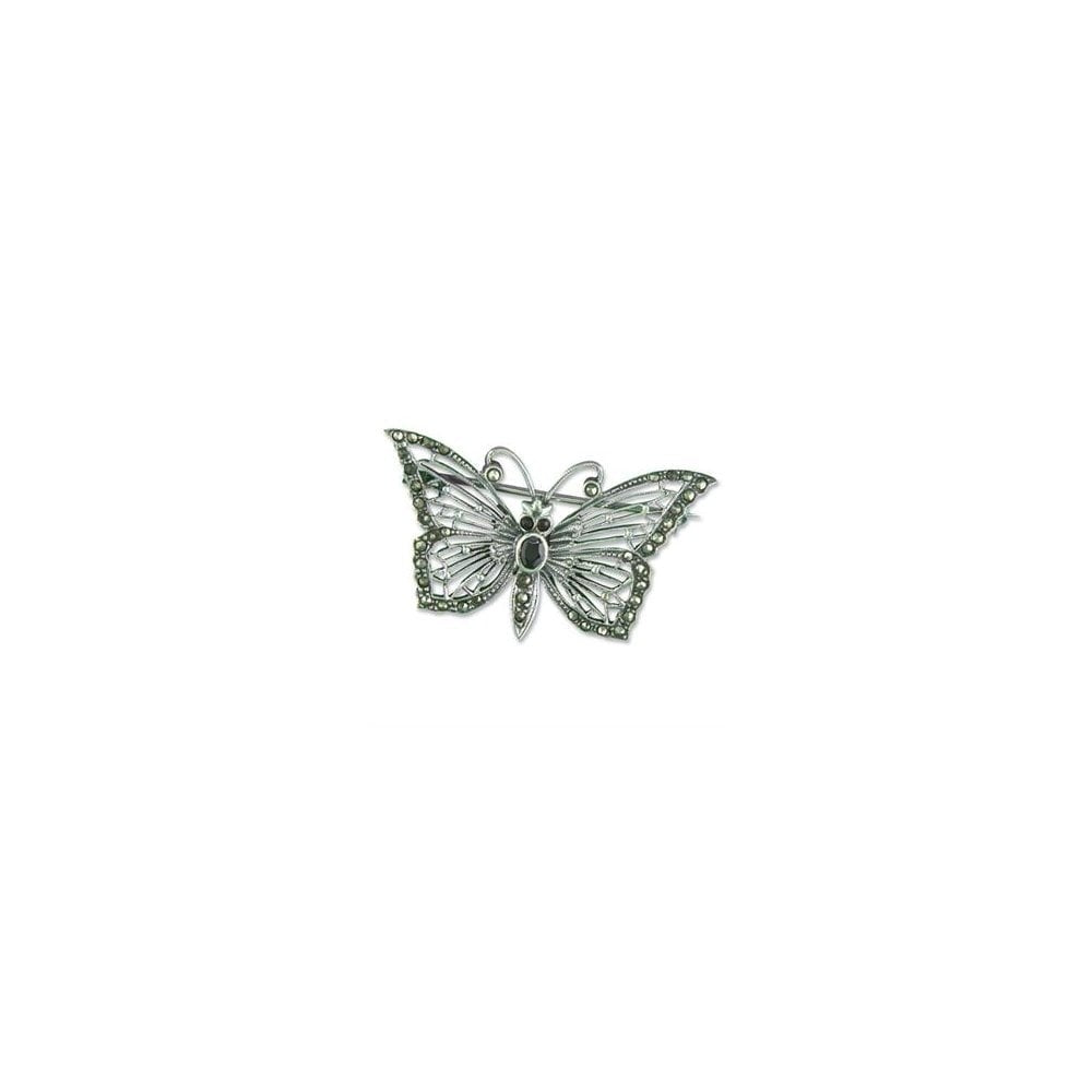 STERLING SILVER BUTTERFLY BROOCH