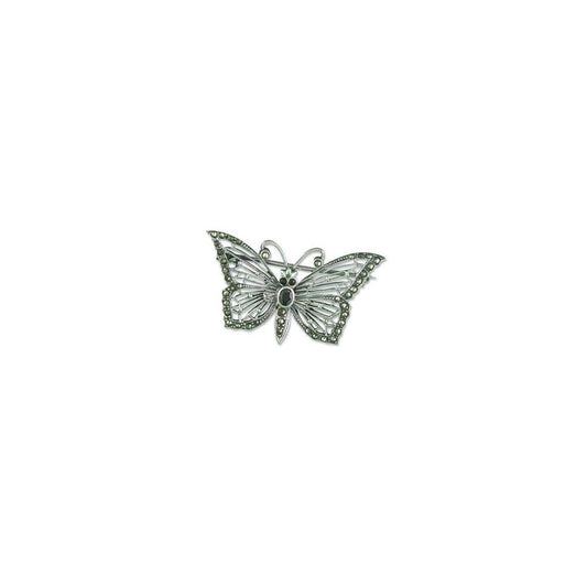 STERLING SILVER BUTTERFLY BROOCH