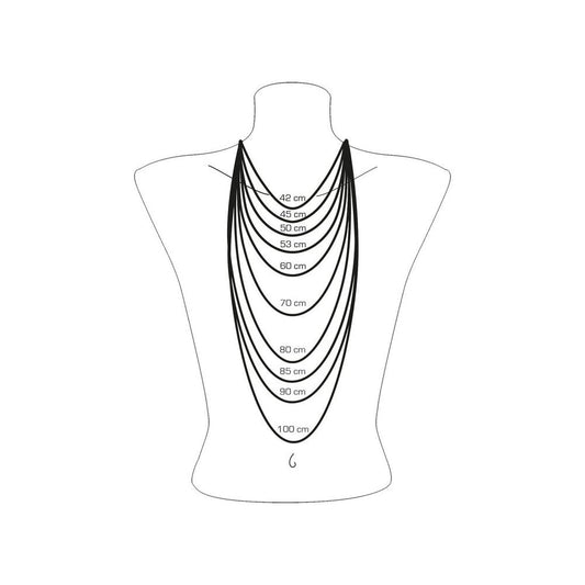 STERLING SILVER CIRCLE CHARM NECKLACE