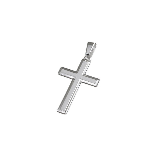 STERLING SILVER CROSS PENDANT 
