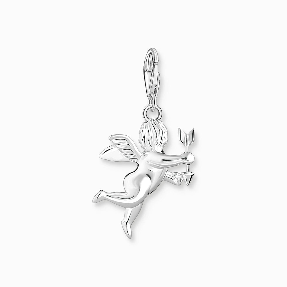 STERLING SILVER CUPID ANGEL CHARM