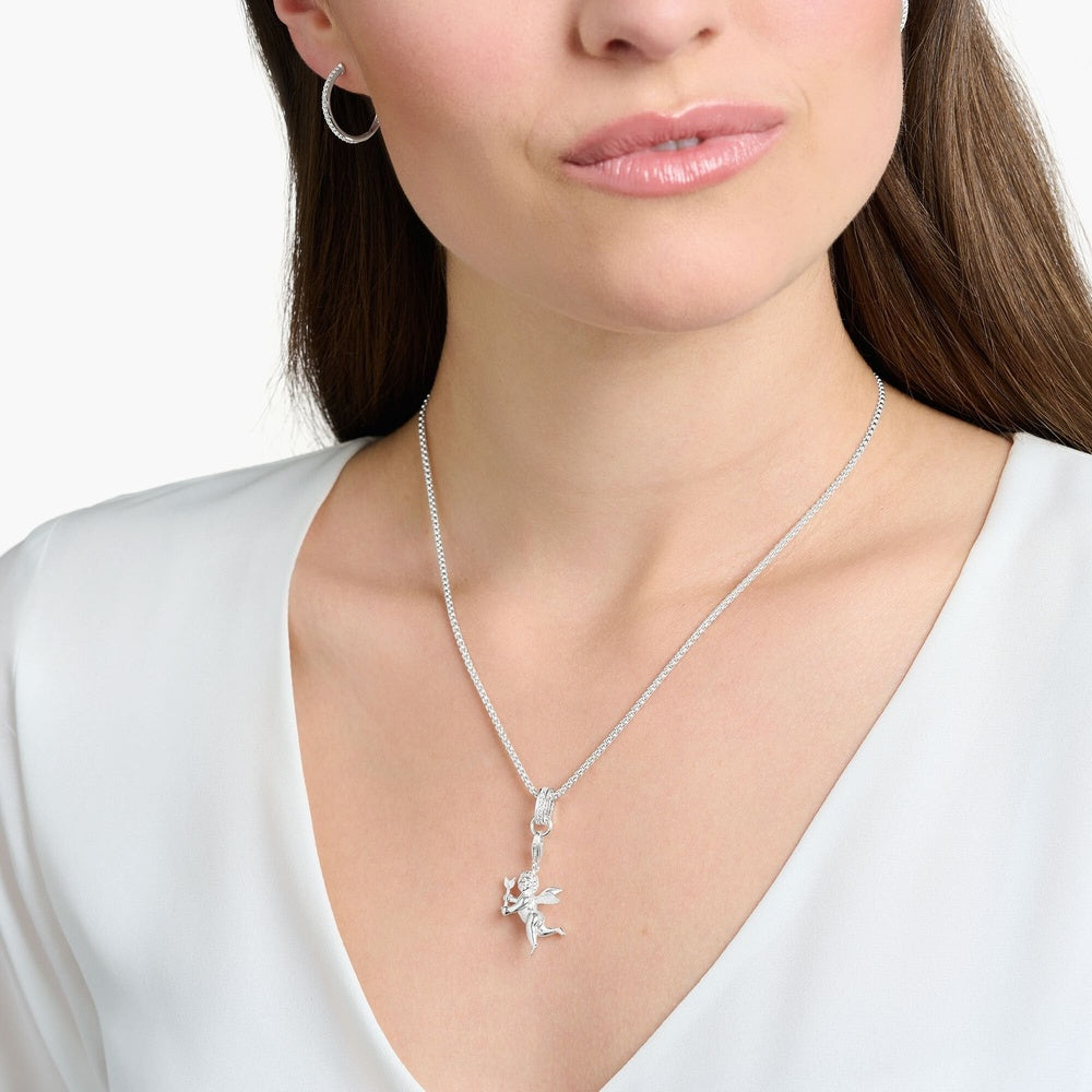 STERLING SILVER CUPID ANGEL CHARM