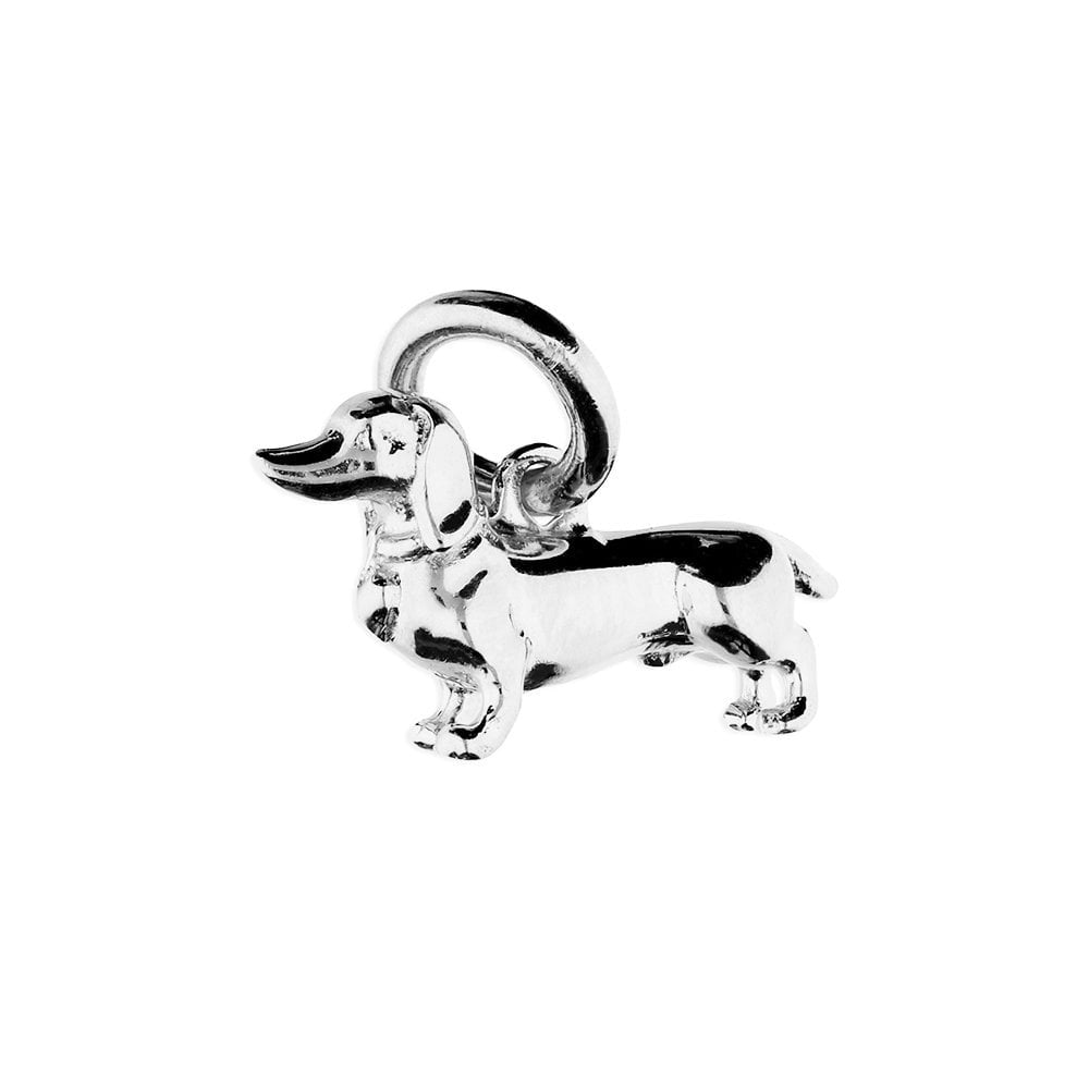 STERLING SILVER DOG PENDANT 