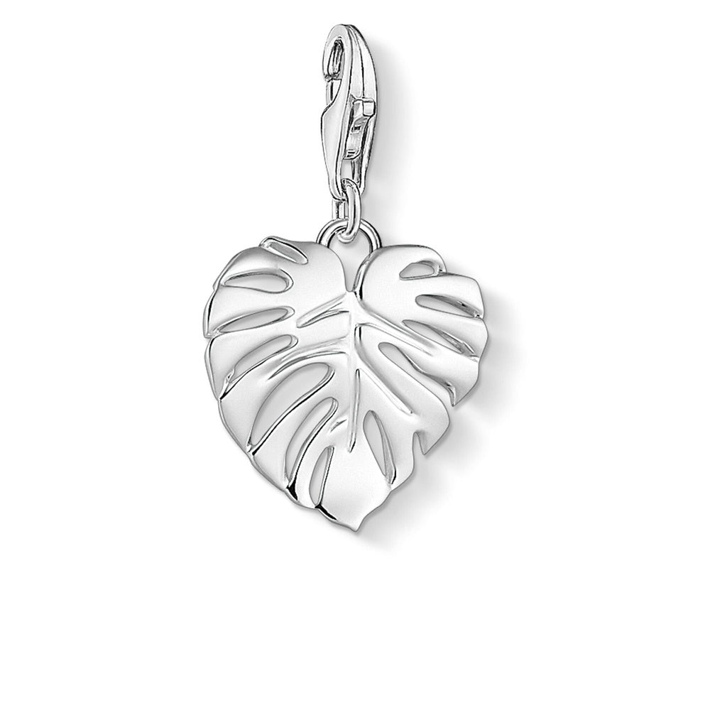 STERLING SILVER FILIGREE HEART CHARM PENANT
